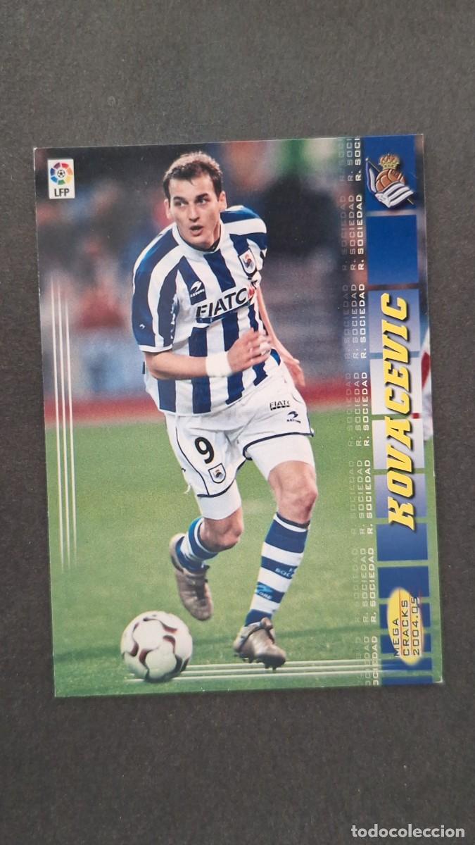 Cromos de F&uacute;tbol: L2 KOVACEVIC REAL SOCIEDAD 305 PANINI MEGACRACKS 2004 2005 04 05