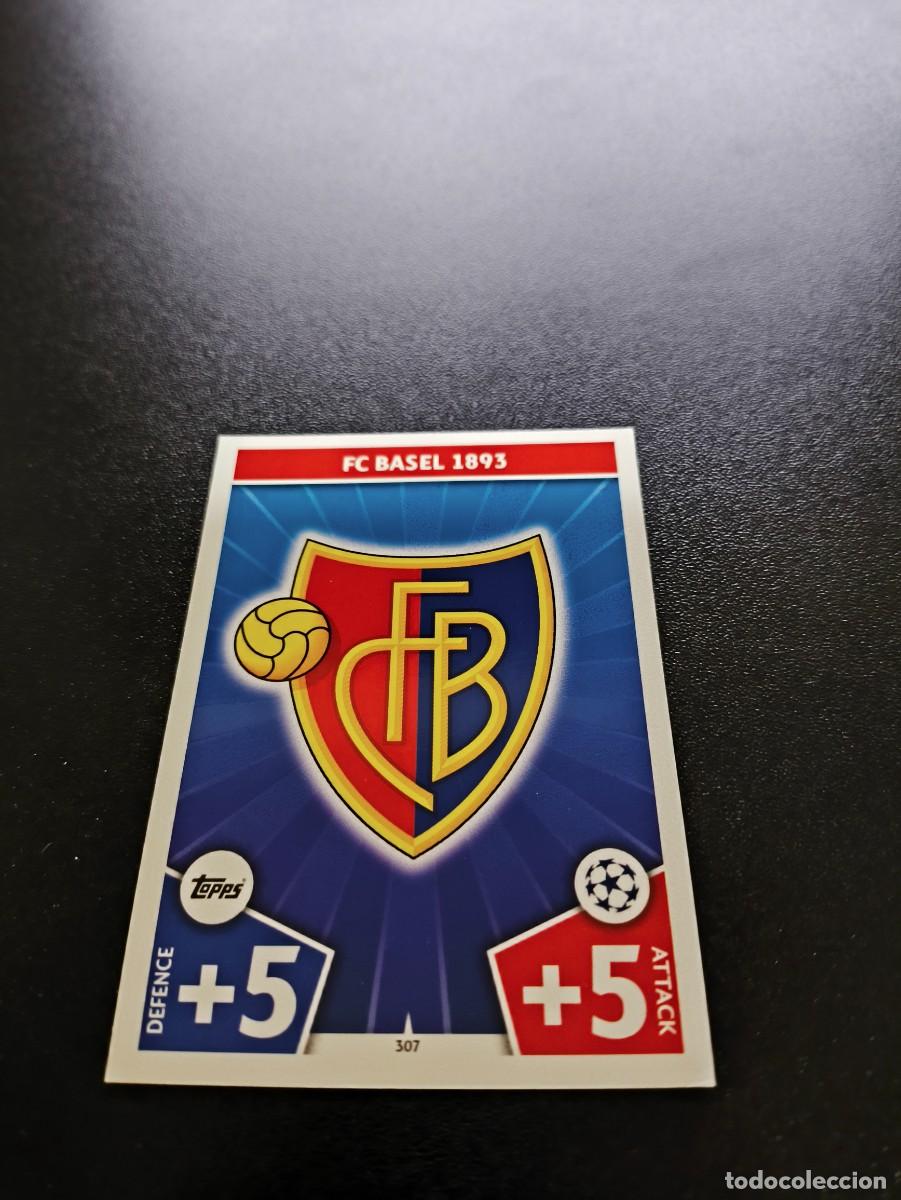 Cromos de F&uacute;tbol: 307 ESCUDO BASILEA TOPPS CHAMPIONS LEAGUE MATCH ATTAX 2017 2018 NO PANINI LIGA ESTE