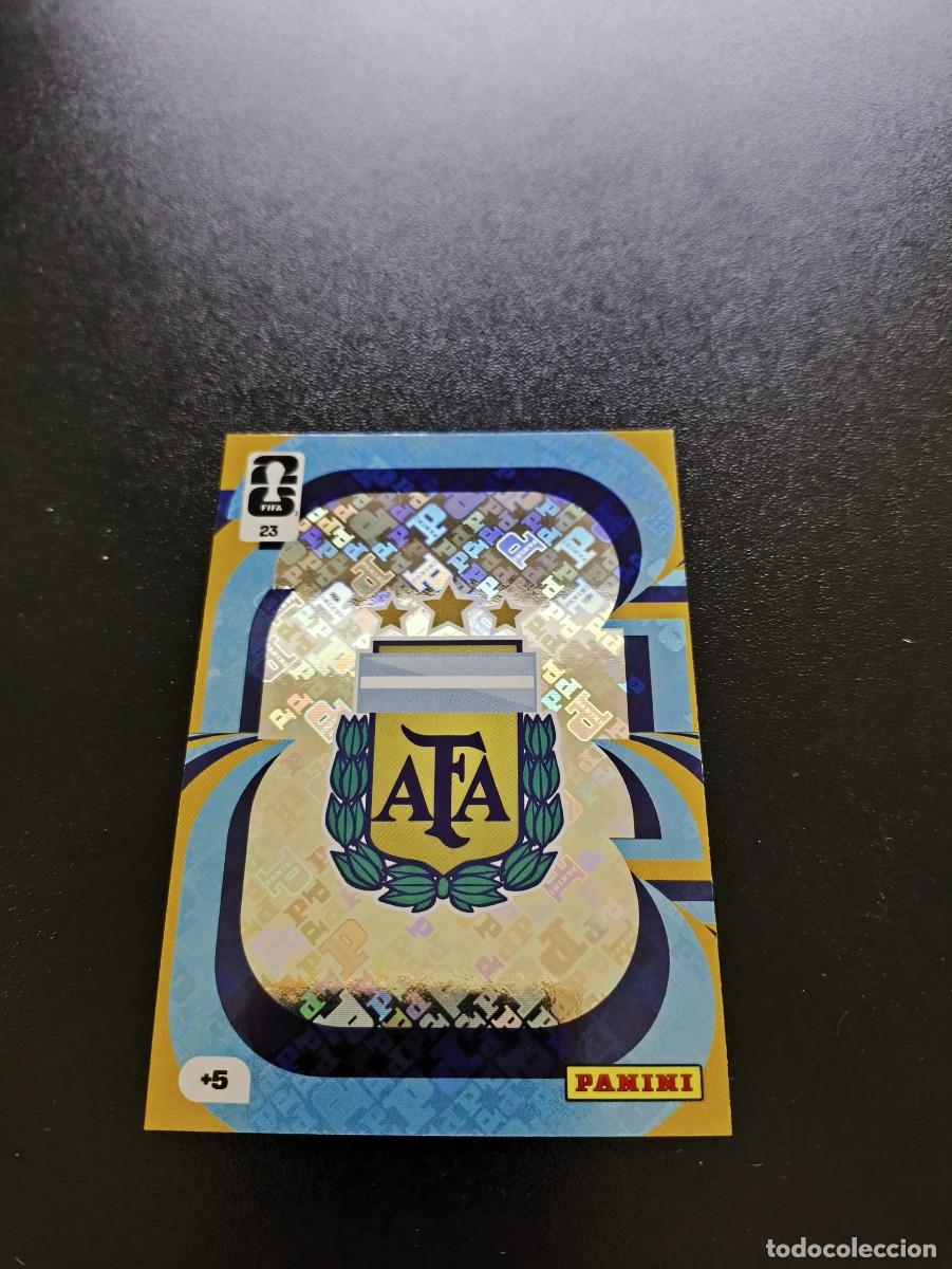 Cromos de F&uacute;tbol: 23 ESCUDO ARGENTINA ADRENALYN MUNDIAL FIFA WORLD CUP 2026 PANINI