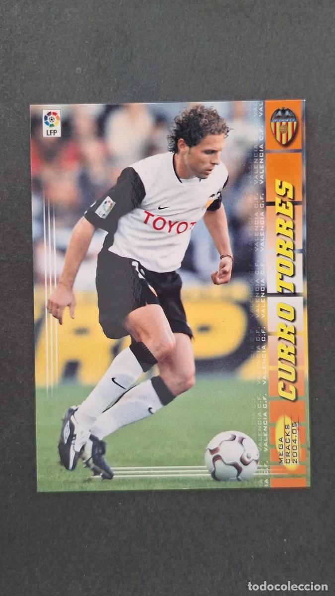 Cromos de F&uacute;tbol: L2 CURRO TORRES VALENCIA C. F. 309 PANINI MEGACRACKS 2004 2005 04 05
