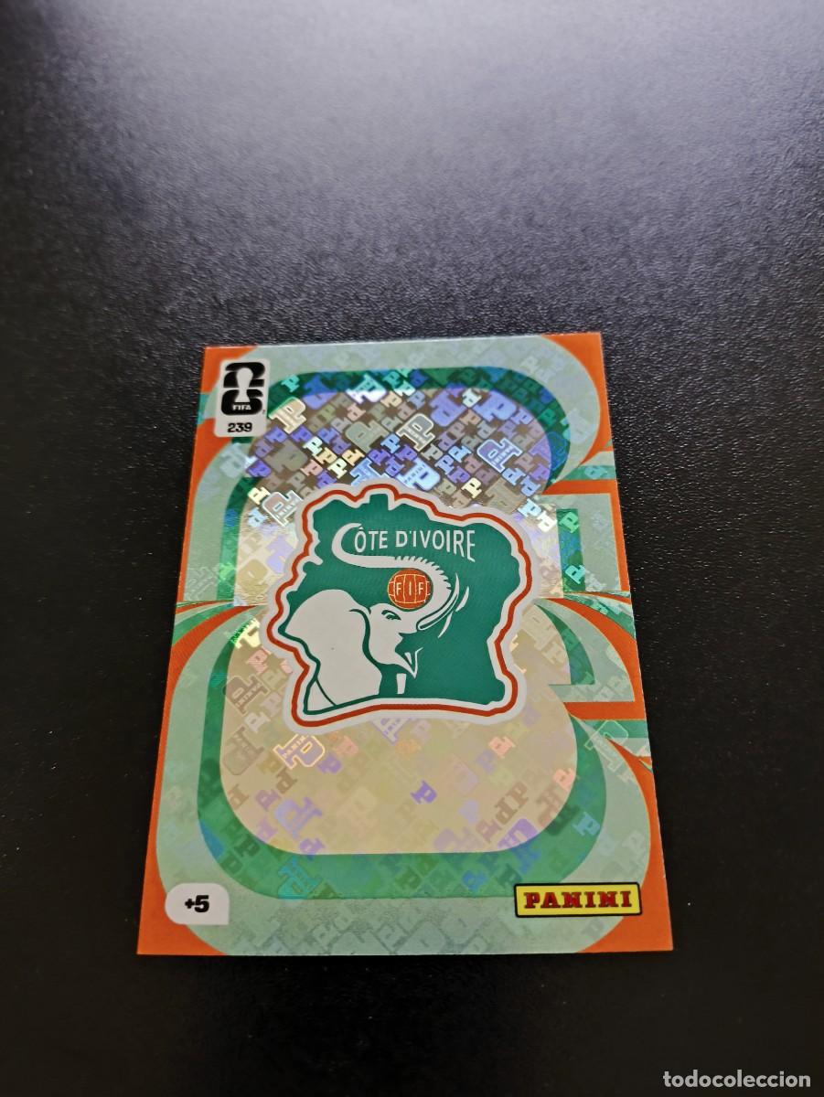 Cromos de F&uacute;tbol: 239 escudo costa de marfil ADRENALYN MUNDIAL FIFA WORLD CUP 2026 PANINI NO LIGA