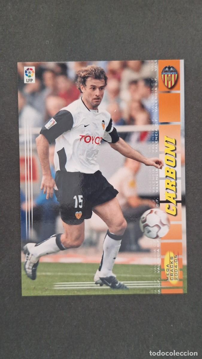 Cartes &agrave; collectionner de Football: L2 CARBONI VALENCIA C. F. 313 PANINI MEGACRACKS 2004 2005 04 05