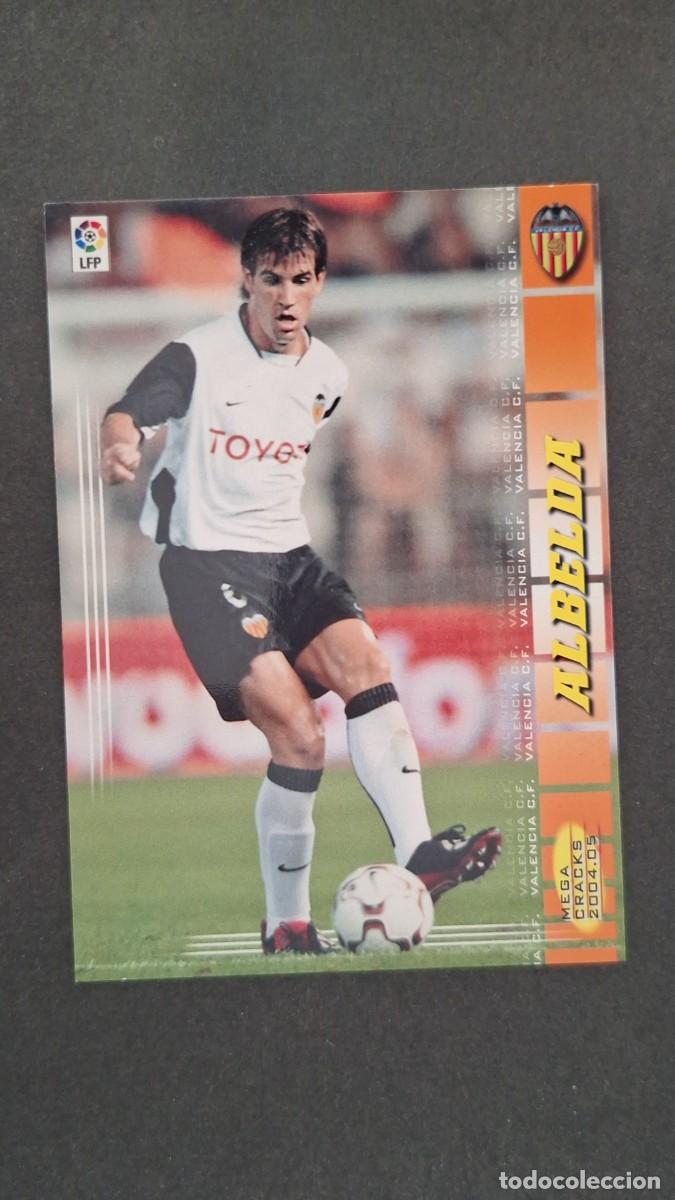 Cartes &agrave; collectionner de Football: L2 ALBELDA VALENCIA C. F. 315 PANINI MEGACRACKS 2004 2005 04 05