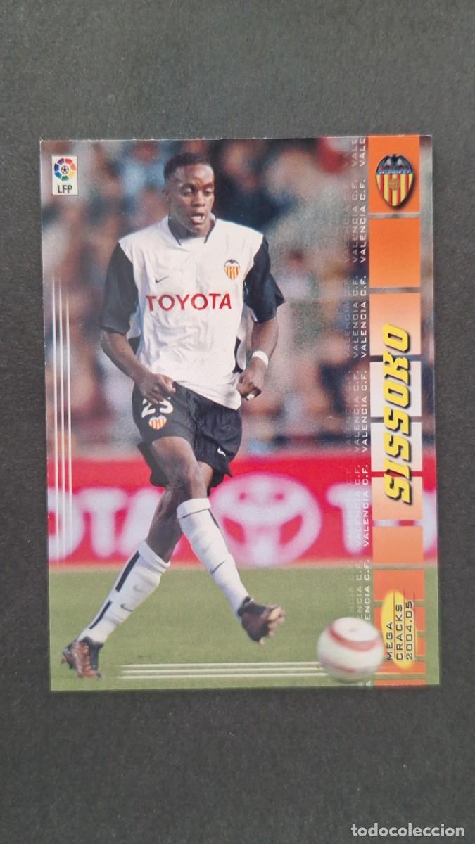 Figurine di Calcio: L2 SISSOKO VALENCIA C. F. 317 PANINI MEGACRACKS 2004 2005 04 05