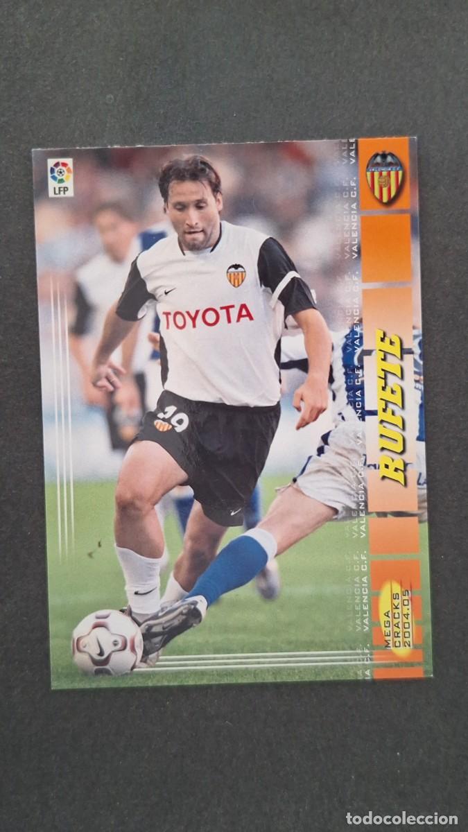 Football Stickers: L2 RUFETE VALENCIA C. F. 318 PANINI MEGACRACKS 2004 2005 04 05