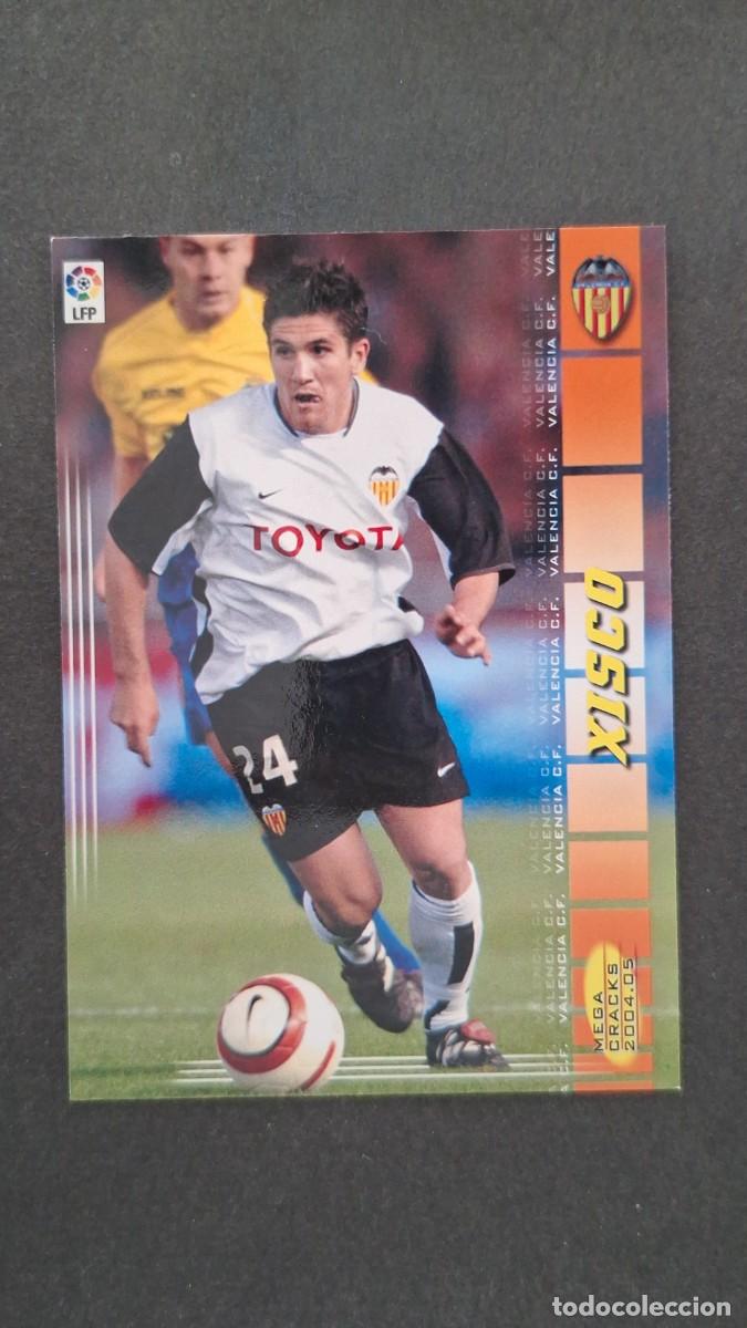 Figurine di Calcio: L2 XISCO VALENCIA C. F. 323 PANINI MEGACRACKS 2004 2005 04 05