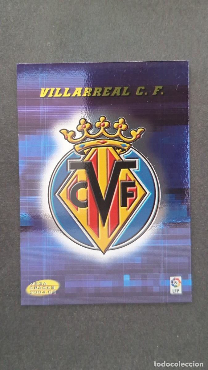 Figurine di Calcio: L2 ESCUDO VILLARREAL C. F. 325 PANINI MEGACRACKS 2004 2005 04 05