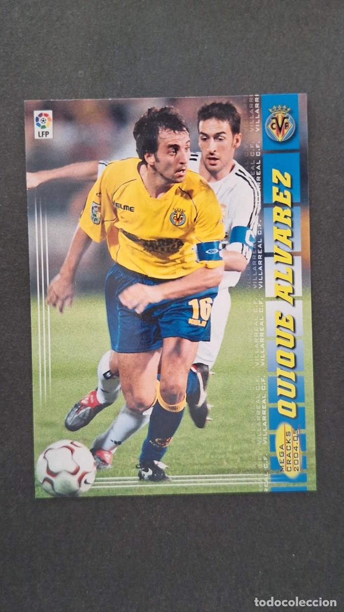 Cartes &agrave; collectionner de Football: L2 QUIQUE ALVAREZ VILLARREAL C. F. 328 PANINI MEGACRACKS 2004 2005 04 05