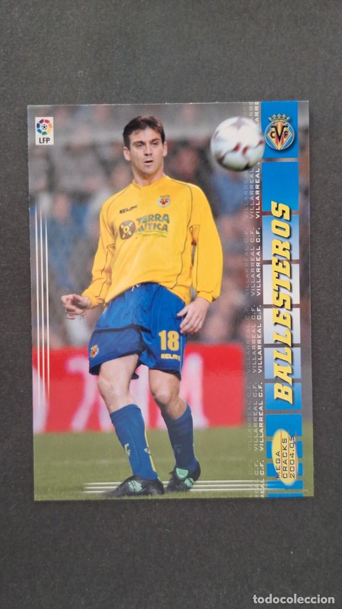 Cartes &agrave; collectionner de Football: L2 BALLESTEROS VILLARREAL C. F. 329 PANINI MEGACRACKS 2004 2005 04 05
