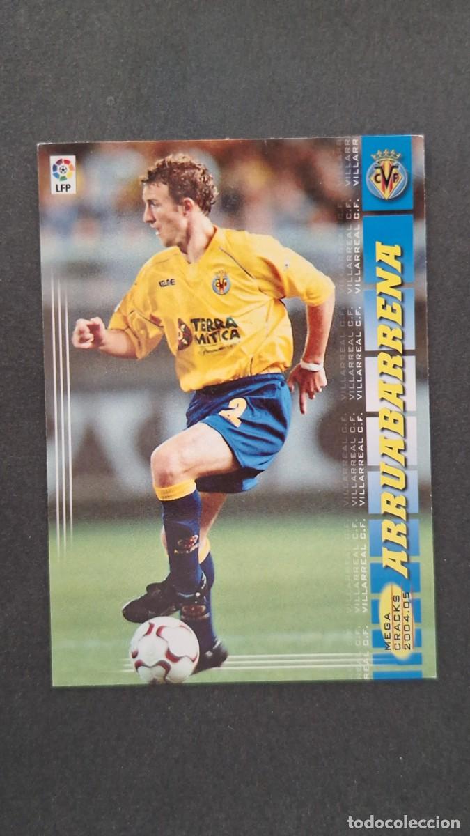Cromos de F&uacute;tbol: L2 ARRUABARRENA VILLARREAL C. F. 331 PANINI MEGACRACKS 2004 2005 04 05