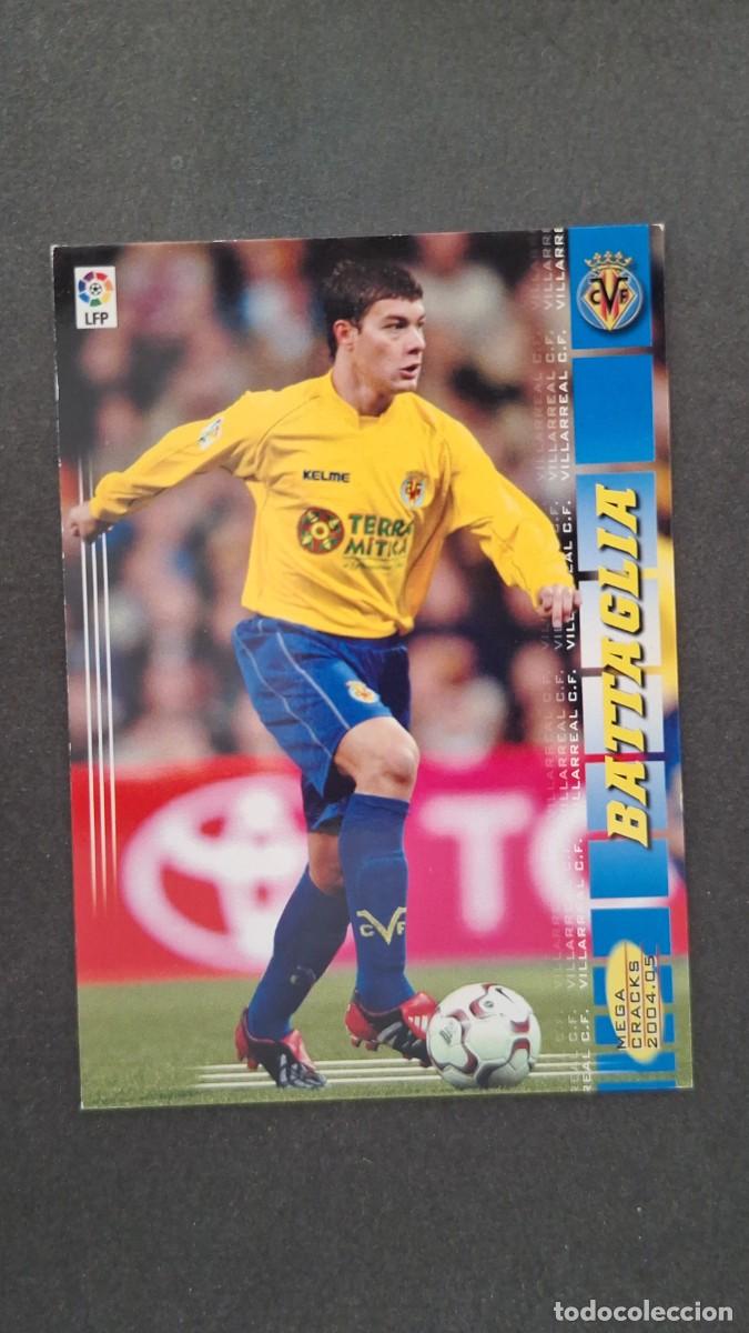 Cartes &agrave; collectionner de Football: L2 BATTAGLIA VILLARREAL C. F. 333 PANINI MEGACRACKS 2004 2005 04 05