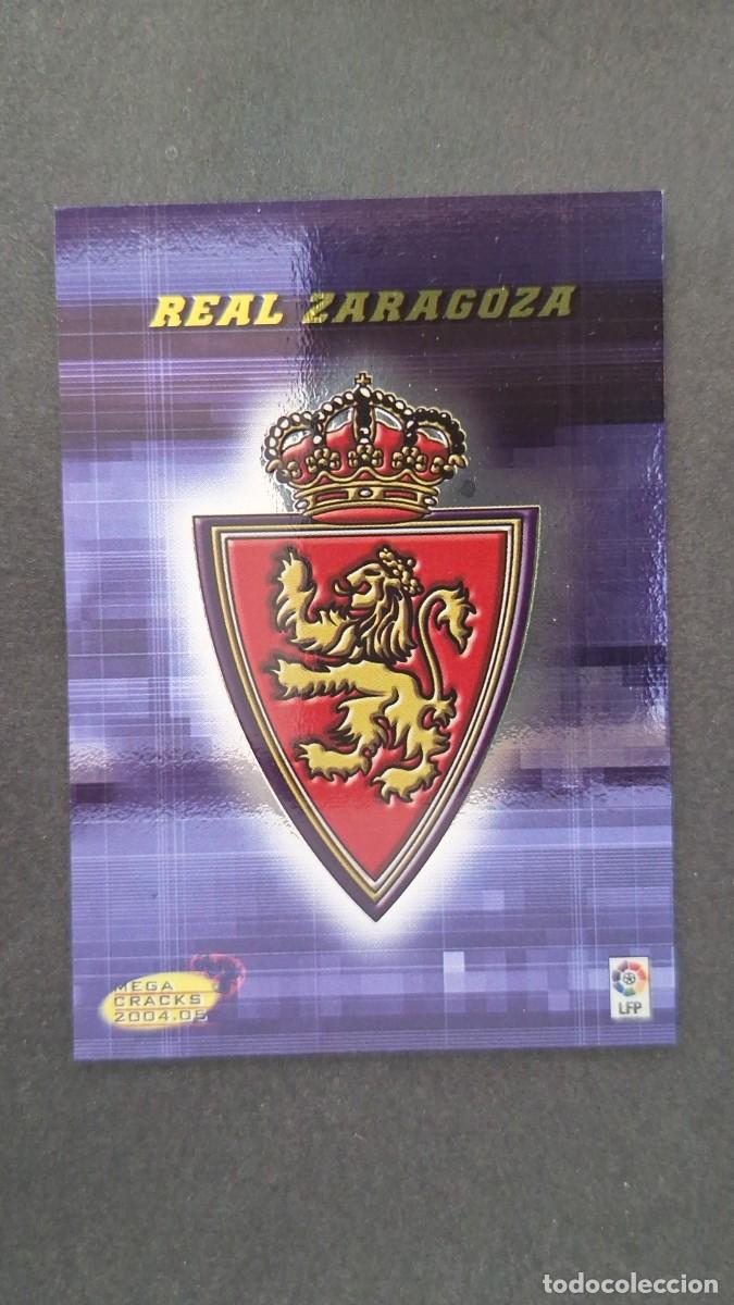 Cromos de Futebol: L2 ESCUDO REAL ZARAGOZA 343 PANINI MEGACRACKS 2004 2005 04 05