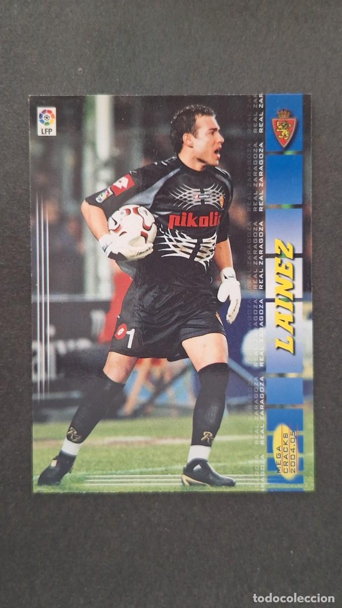 Cromos de Futebol: L2 LAINEZ REAL ZARAGOZA 344 PANINI MEGACRACKS 2004 2005 04 05