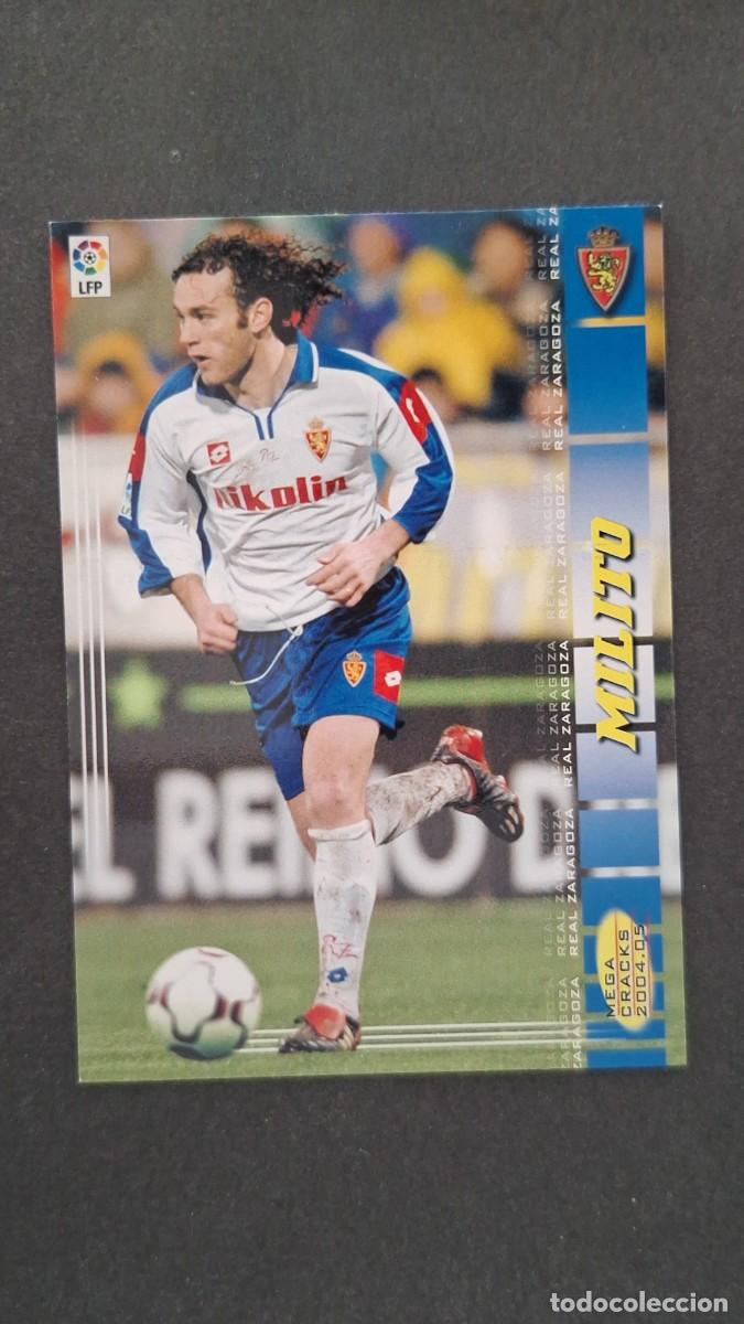 Cromos de F&uacute;tbol: L2 MILITO REAL ZARAGOZA 346 PANINI MEGACRACKS 2004 2005 04 05