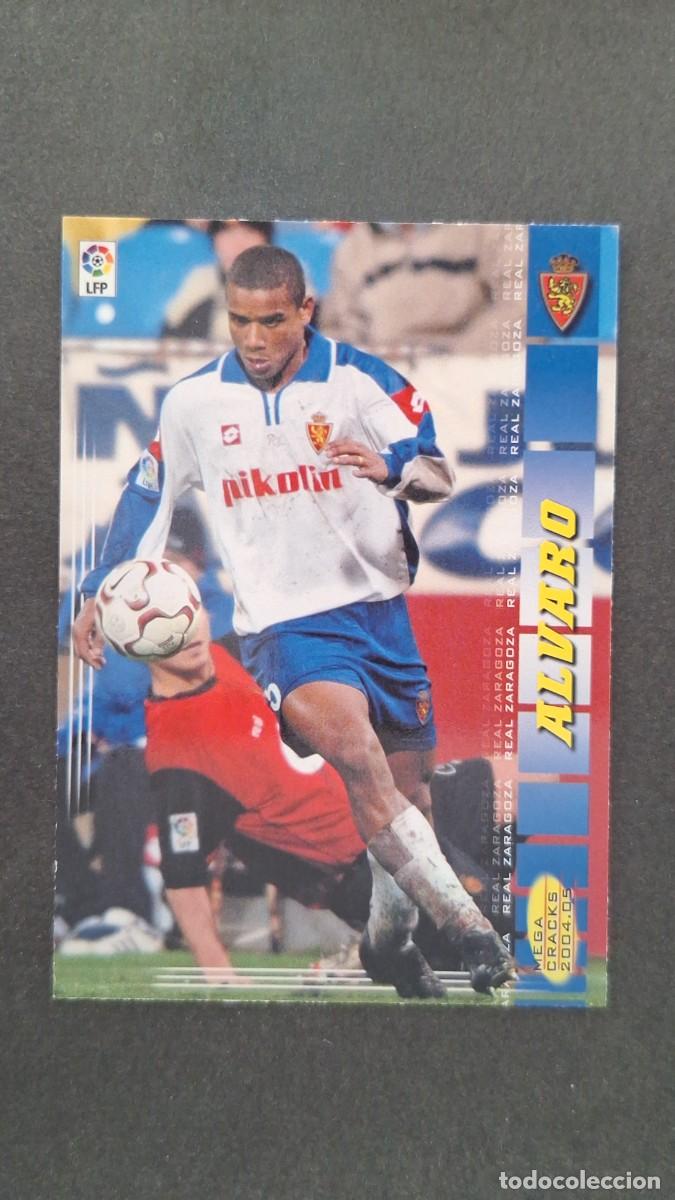 Cromos de F&uacute;tbol: L2 ALVARO REAL ZARAGOZA 347 PANINI MEGACRACKS 2004 2005 04 05