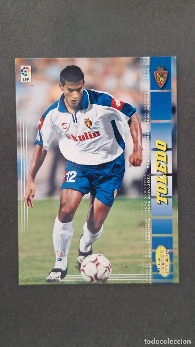 Cromos de F&uacute;tbol: L2 TOLEDO REAL ZARAGOZA 348 PANINI MEGACRACKS 2004 2005 04 05