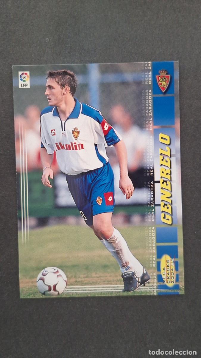 Cromos de F&uacute;tbol: L2 GENERELO REAL ZARAGOZA 352 PANINI MEGACRACKS 2004 2005 04 05