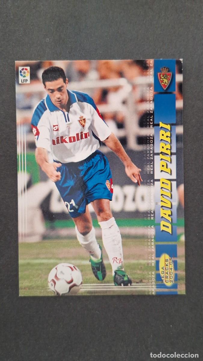 Cromos de F&uacute;tbol: L2 DAVID PIRRI REAL ZARAGOZA 353 PANINI MEGACRACKS 2004 2005 04 05