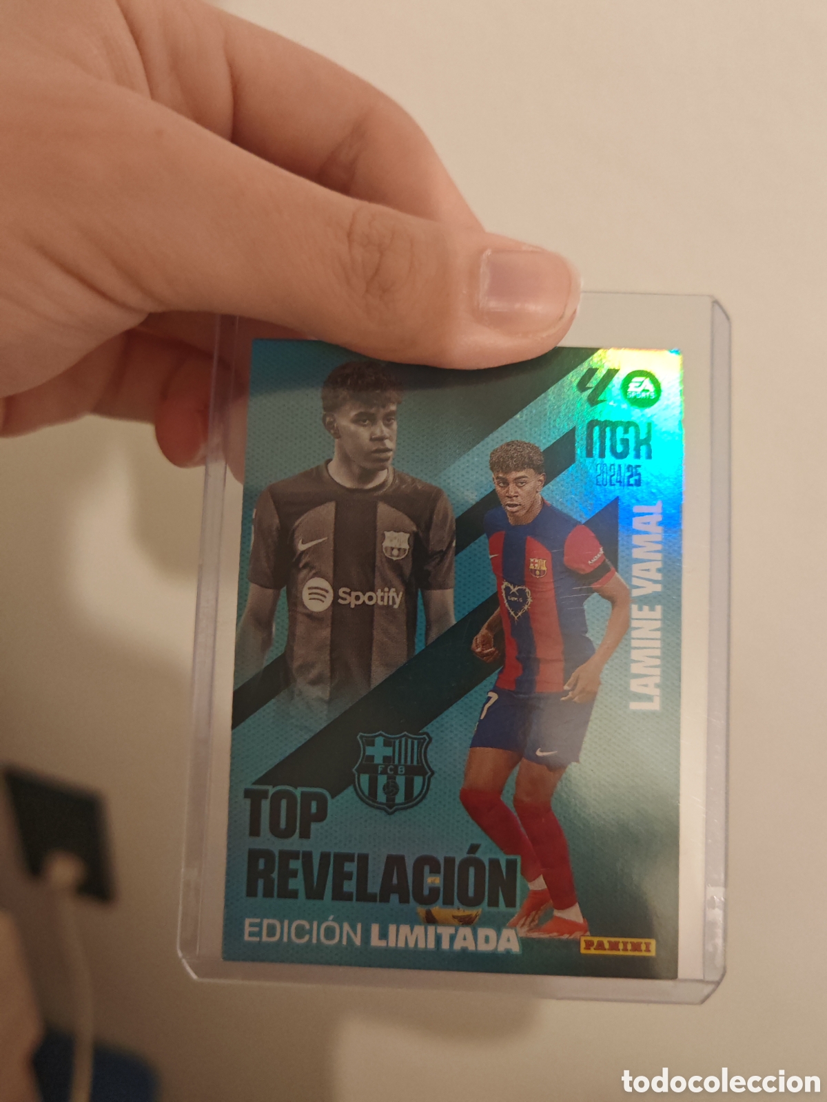 Cromos de F&uacute;tbol: Lamine Yamal Top Revelaci&oacute;n Megacracks 24-25 Fc Barcelona
