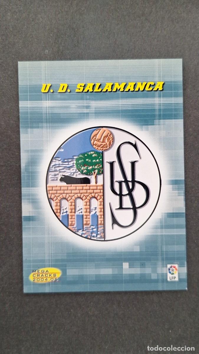 Cromos de F&uacute;tbol: L2 ESCUDO U. D. SALAMANCA SEGUNDA 2&ordf; DIVISION 425 PANINI MEGACRACKS 2004 2005 04 05