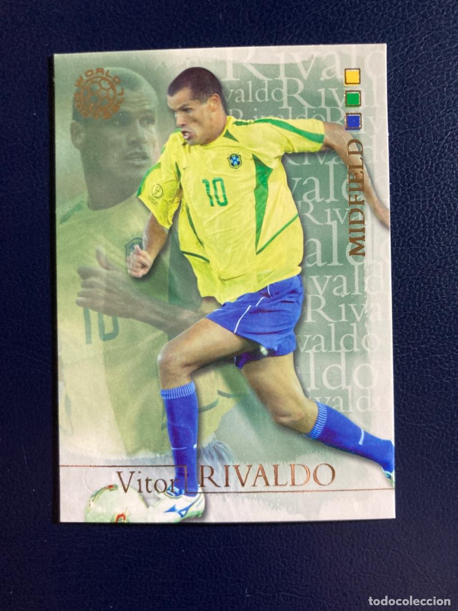 Cromos de F&uacute;tbol: 33 Rivaldo - Brasil - World Football 2004 - Futera