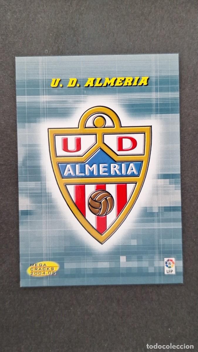 Cromos de F&uacute;tbol: L2 ESCUDO U. D. ALMERIA SEGUNDA 2&ordf; DIVISION 427 PANINI MEGACRACKS 2004 2005 04 05