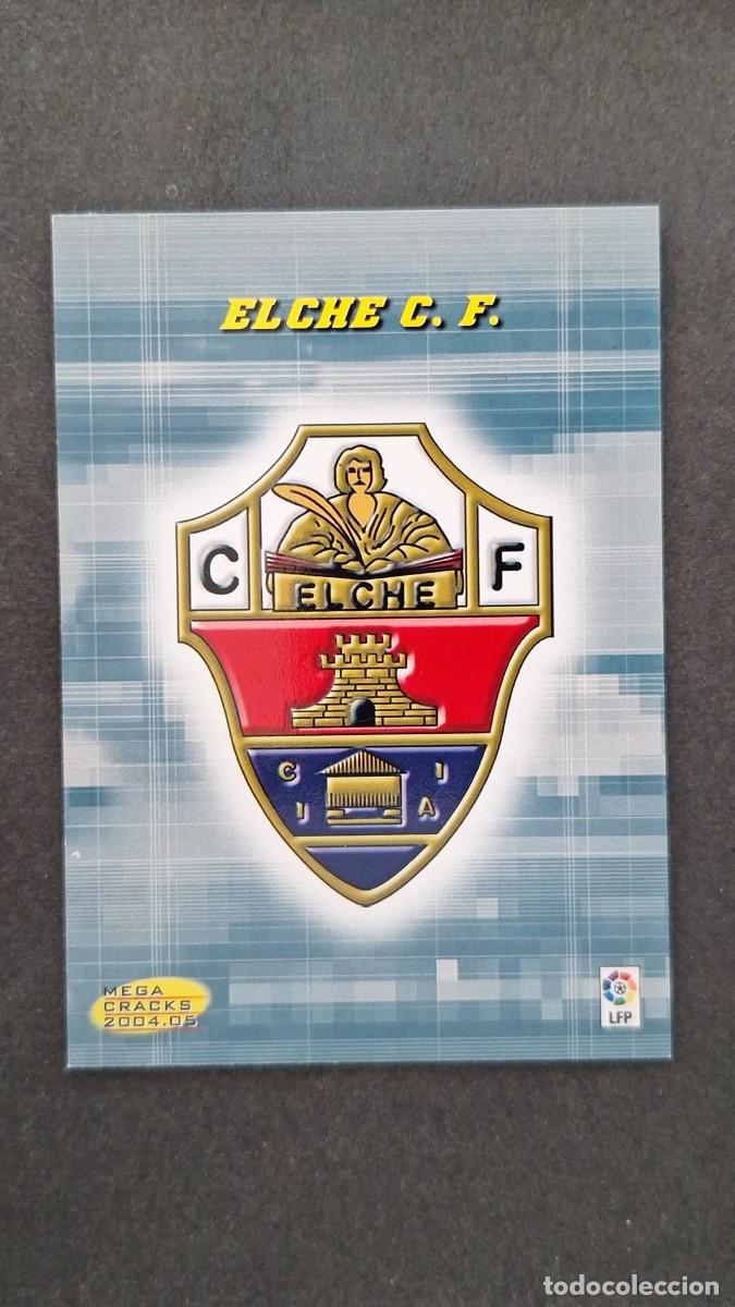 Football Stickers: L2 ESCUDO ELCHE C. F. SEGUNDA 2&ordf; DIVISION 428 PANINI MEGACRACKS 2004 2005 04 05