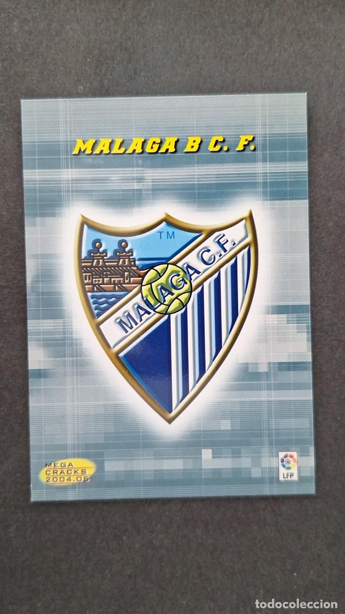 Football Stickers: L2 ESCUDO MALAGA B C. F. SEGUNDA 2&ordf; DIVISION 429 PANINI MEGACRACKS 2004 2005 04 05