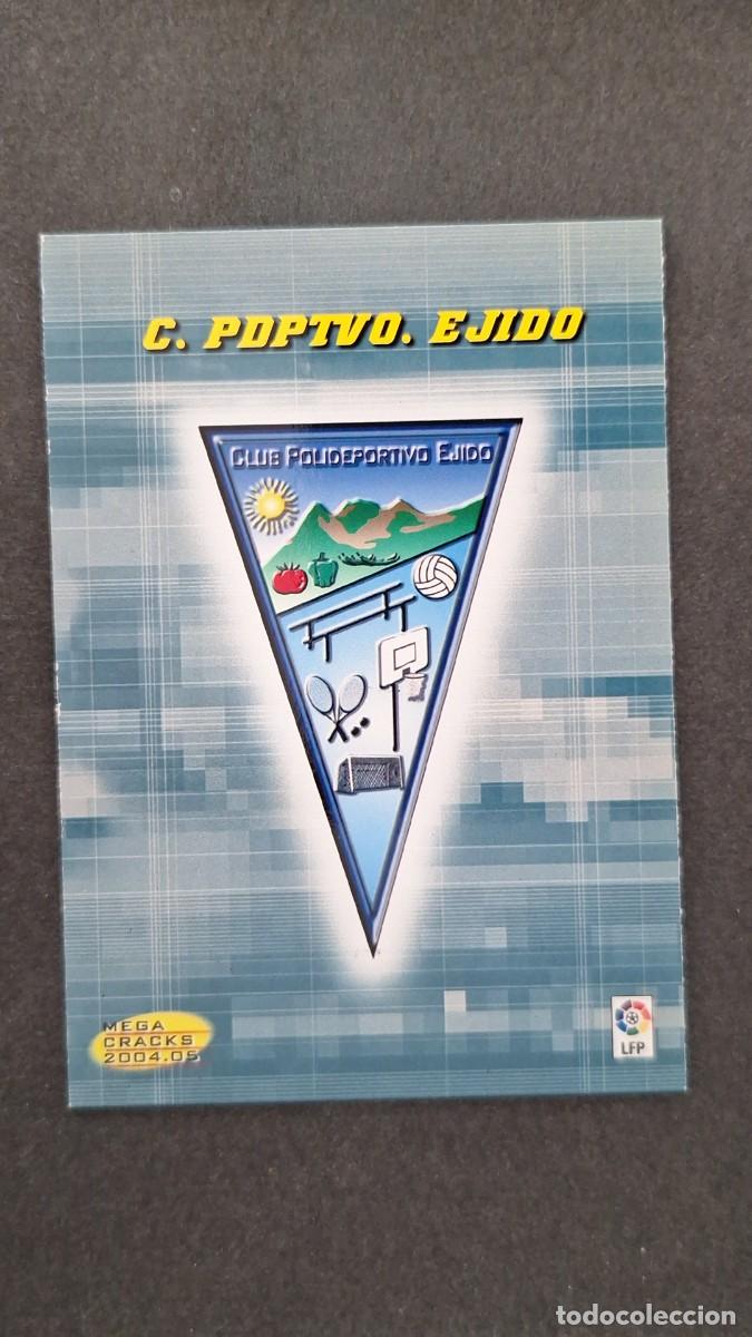 Cromos de F&uacute;tbol: L2 ESCUDO CLUB POLIDEPORTIVO EJIDO SEGUNDA 2&ordf; DIVISION 432 PANINI MEGACRACKS 2004 2005 04 05
