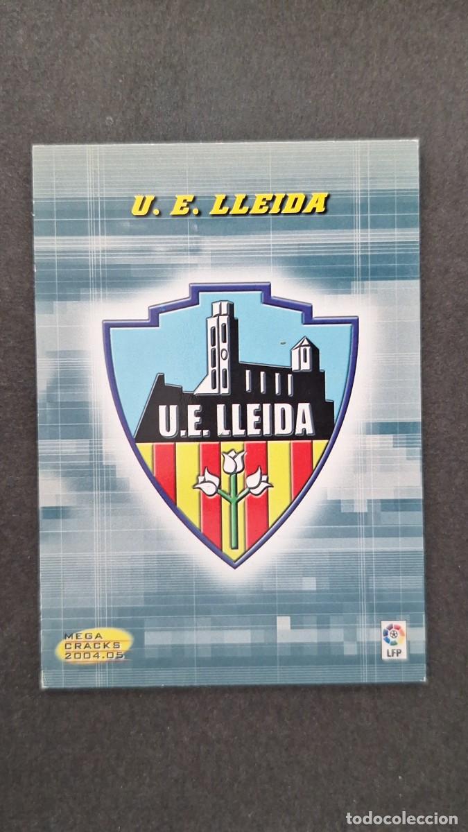 Cromos de F&uacute;tbol: L2 ESCUDO U. E. LLEIDA SEGUNDA 2&ordf; DIVISION 433 PANINI MEGACRACKS 2004 2005 04 05