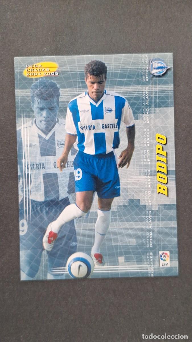 Cromos de F&uacute;tbol: L2 BODIPO DEPORTIVO ALAVES SEGUNDA 2&ordf; DIVISION 439 PANINI MEGACRACKS 2004 2005 04 05
