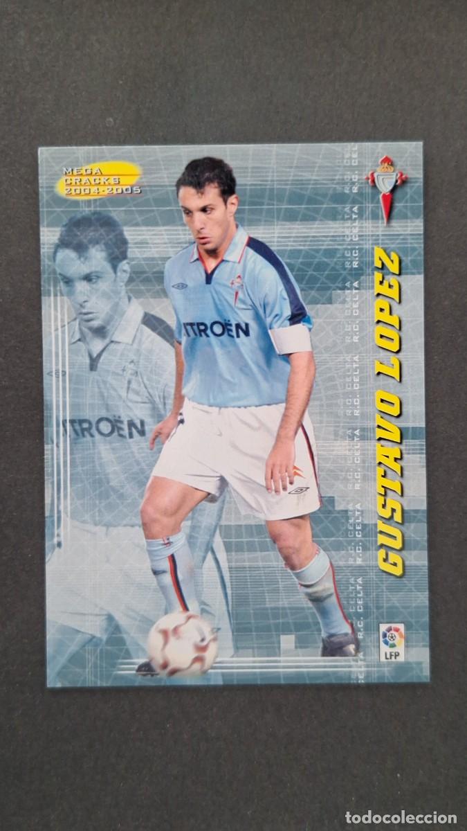 Cromos de F&uacute;tbol: L2 GUSTAVO LOPEZ CELTA DE VIGO SEGUNDA 2&ordf; DIVISION 440 PANINI MEGACRACKS 2004 2005 04 05