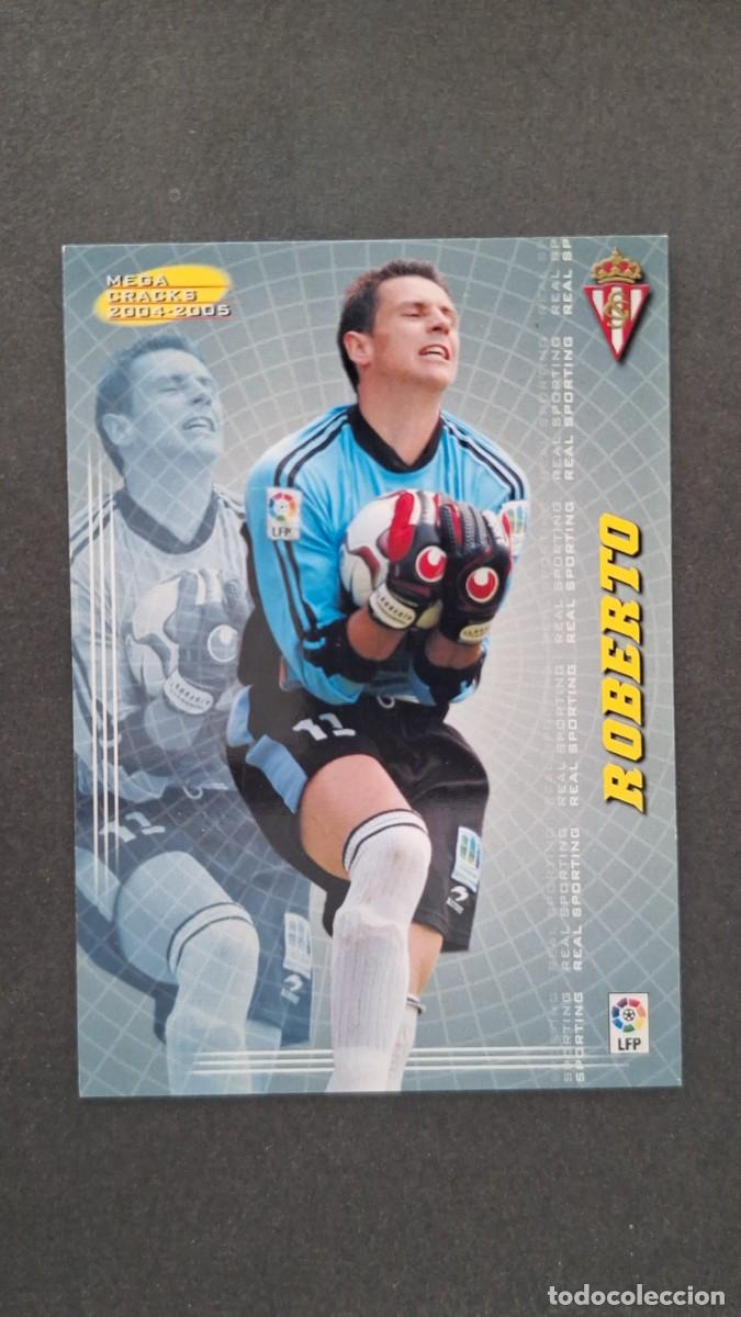 Cromos de F&uacute;tbol: L2 ROBERTO SPORTING DE GIJON SEGUNDA 2&ordf; DIVISION 441 PANINI MEGACRACKS 2004 2005 04 05