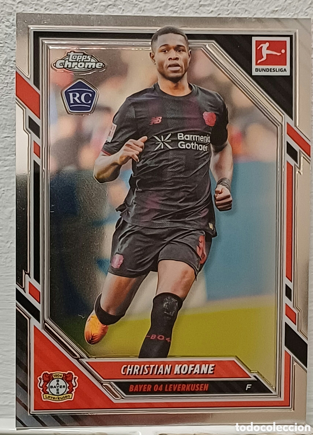 Cromos de F&uacute;tbol: Rookie Kofane - Bayern Leverkussen