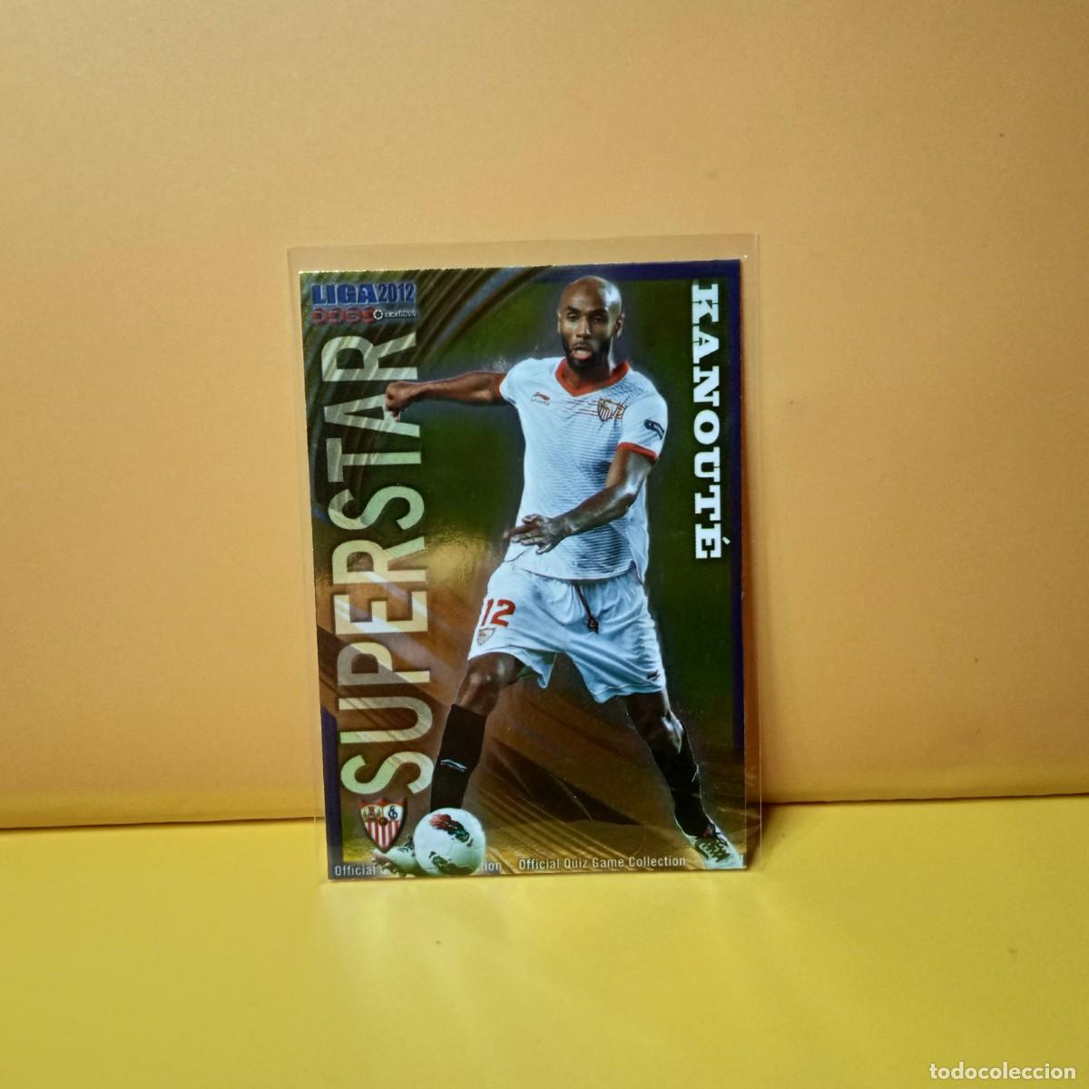 Cromos de F&uacute;tbol: MUNDICROMO 2011 2012 11 12 BRILLO LISO SUPERSTAR SEVILLA F.C KANOUT&Eacute; 133