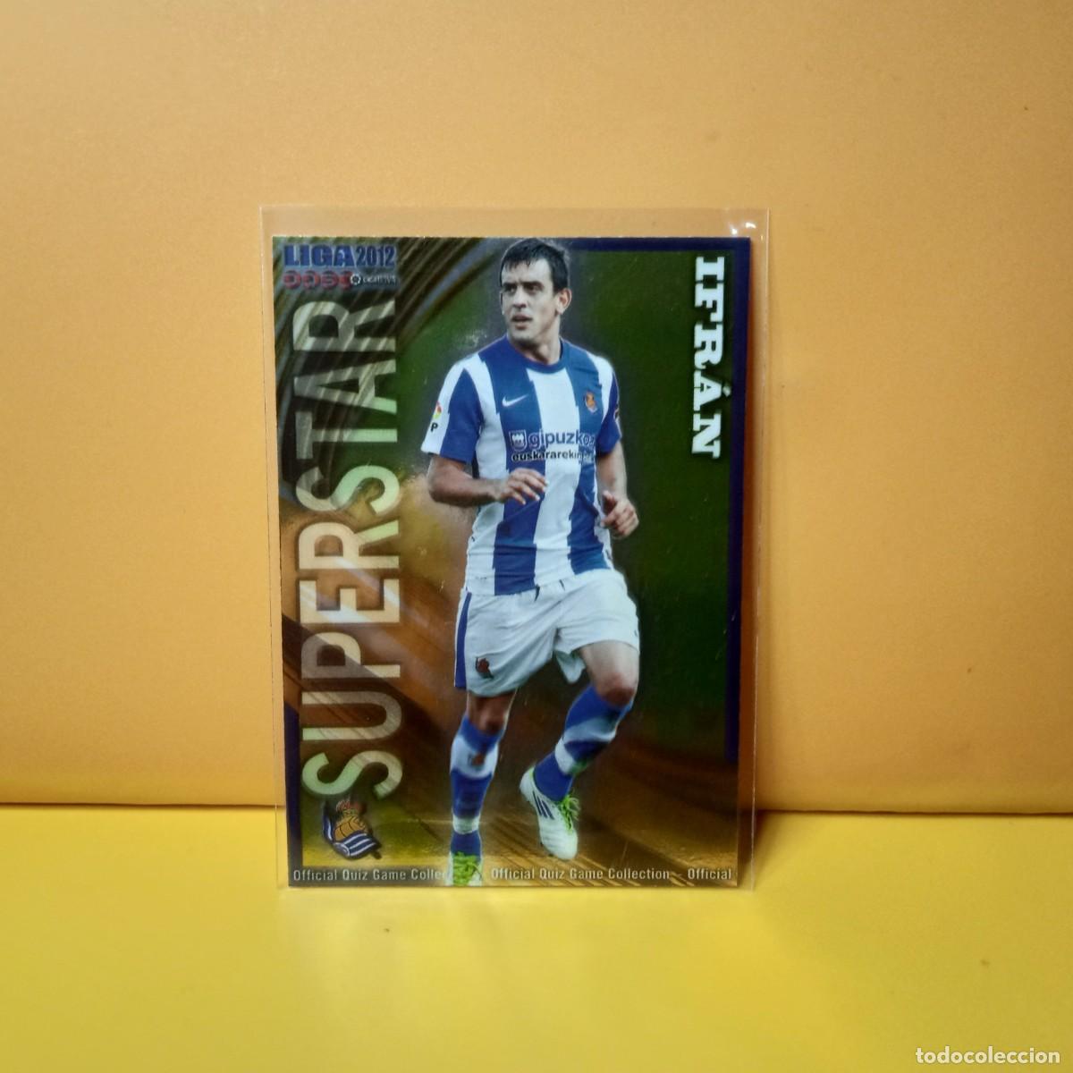 Cromos de F&uacute;tbol: MUNDICROMO 2011 2012 11 12 BRILLO LISO SUPERSTAR REAL SOCIEDAD IFR&Aacute;N 405