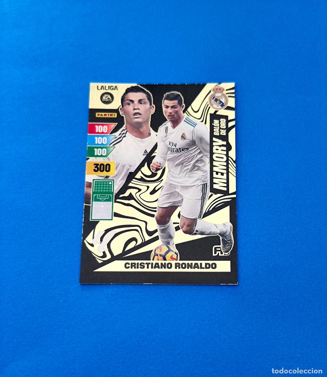 Cromos de F&uacute;tbol: Adrenalyn 2023 2024 / 23 24 Cristiano Ronaldo Memory Bal&oacute;n de Oro Real Madrid