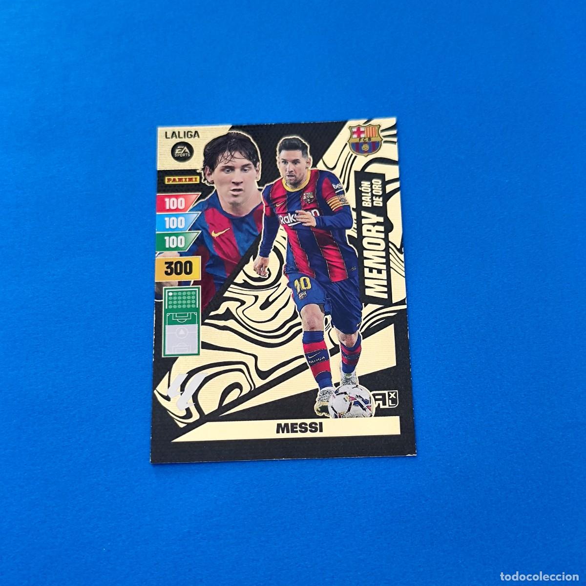 Cromos de F&uacute;tbol: Adrenalyn 2023 2024 / 23 24 Messi Memory Bal&oacute;n de Oro Barcelona