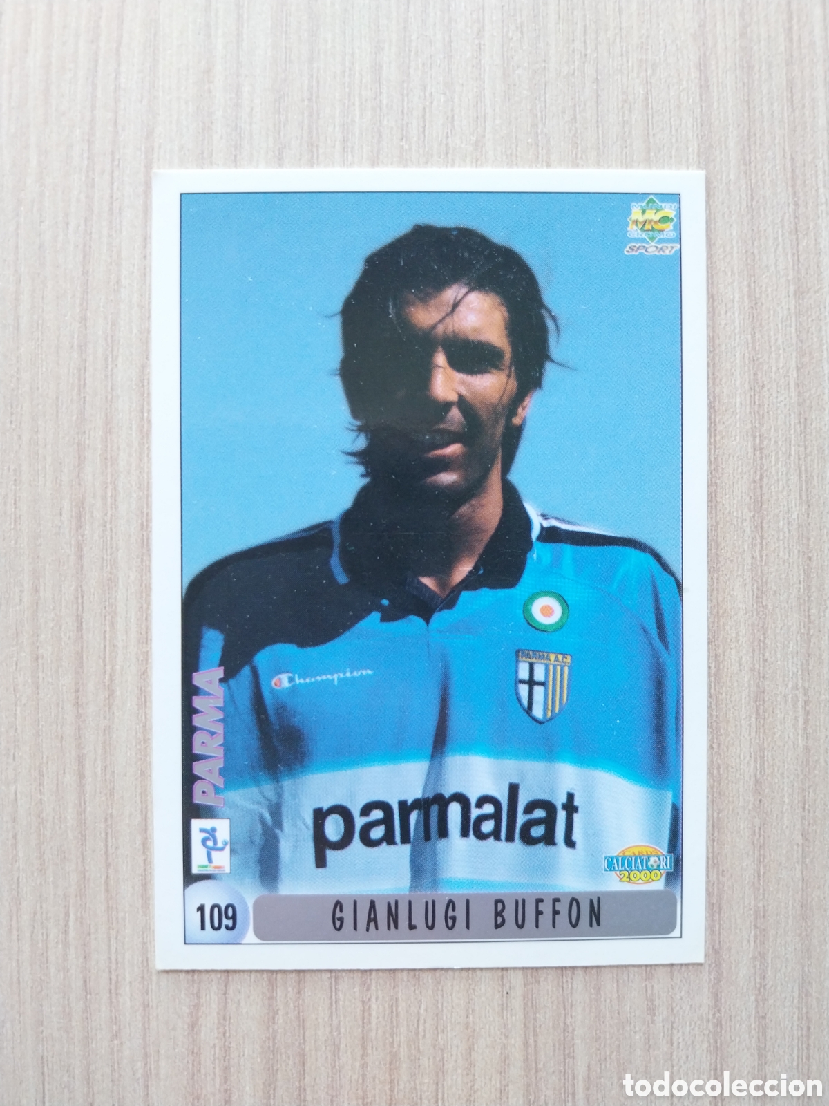 Cromos de F&uacute;tbol: GIANLUIGI BUFFON SALIOU LASSISSI N&deg; 109 CALCIATORI 1999 2000 99 00 PARMA MUNDICROMO ITALIA F&Uacute;TBOL