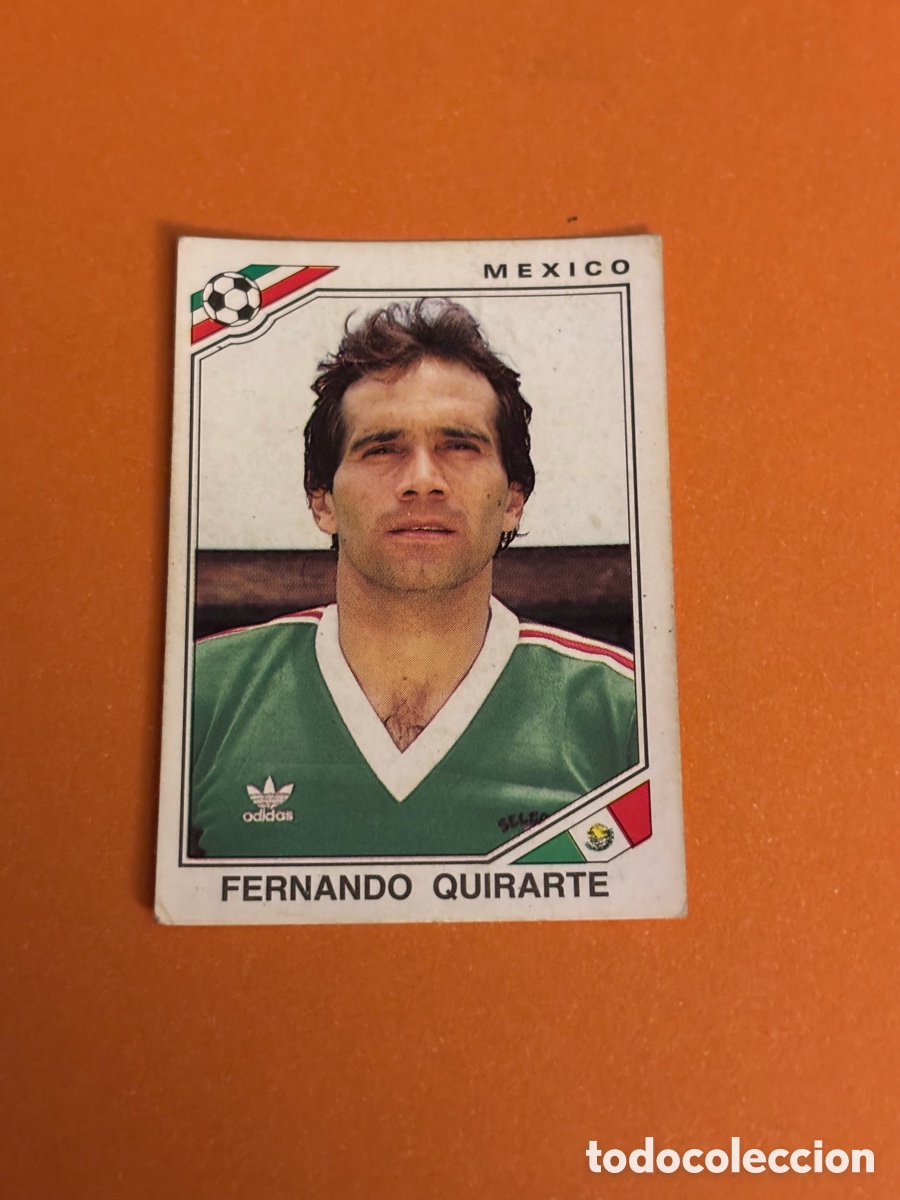 Cromos de F&uacute;tbol: PANINI - MEXICO 86 - 1986 - MEXICO - FERNANDO QUIRARTE 116 - NUNCA PEGADO