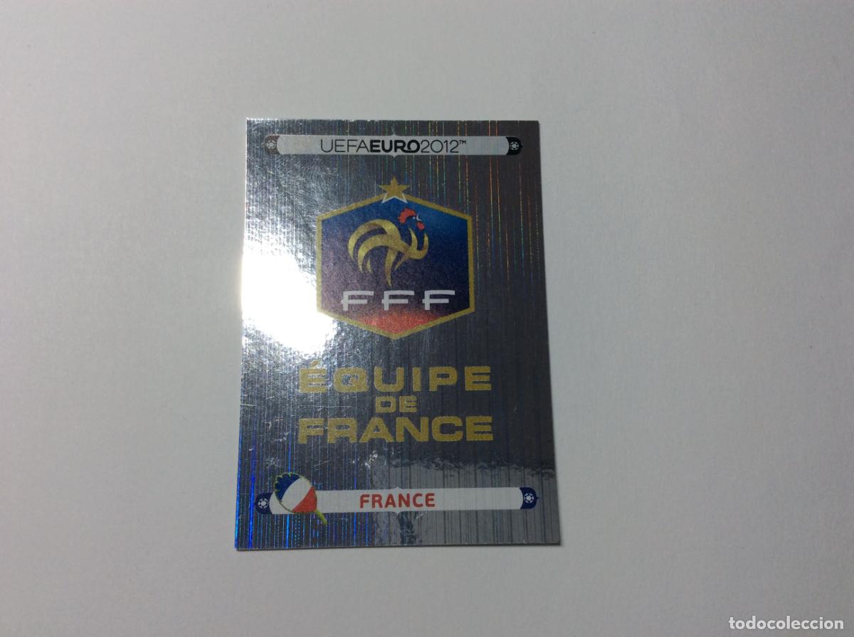 Cromos de F&uacute;tbol: 456 Escudo Francia UEFA EURO 2012 PANINI