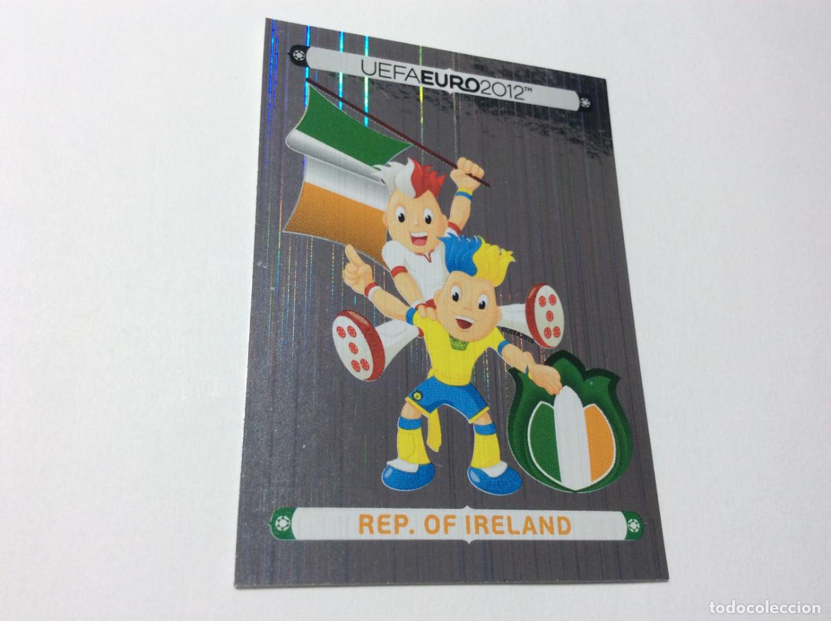 Cromos de F&uacute;tbol: 339 Mascota Oficial Rep&uacute;blica de Irlanda UEFA EURO 2012 PANINI