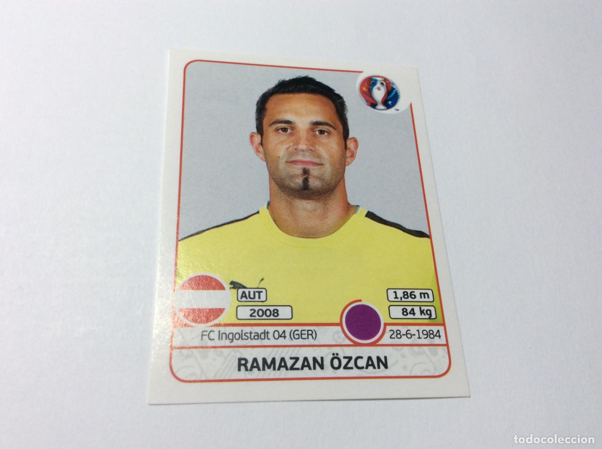 Cromos de F&uacute;tbol: 630 Ramazan &Ouml;zcan Austria UEFA EURO 2016 PANINI