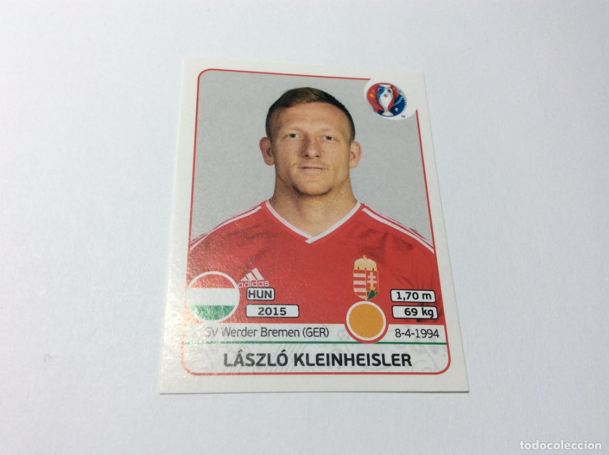 Cromos de F&uacute;tbol: 674 L&aacute;szl&oacute; Kleinheisler Hungr&iacute;a UEFA EURO 2016 PANINI