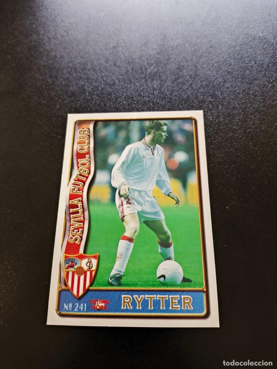 Cromos de F&uacute;tbol: 241 RYTTER SEVILLA ULTIMA HORA II UH MUNDICROMO LIGA 1996 1997 96 97 NO PANINI ESTE