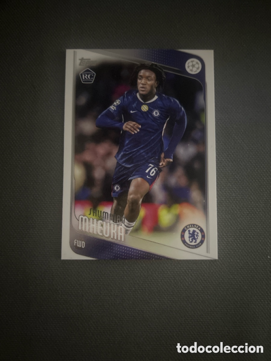 Cromos de F&uacute;tbol: Mheuka 32 Chelsea UCC Flagship Edition Topps 2025/26