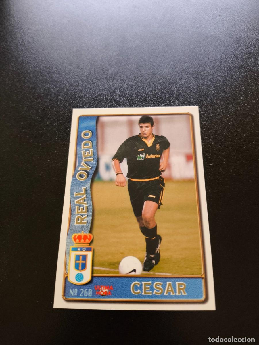 Cromos de F&uacute;tbol: 260 CESAR OVIEDO ULTIMA HORA II UH MUNDICROMO LIGA 1996 1997 96 97 NO PANINI ESTE