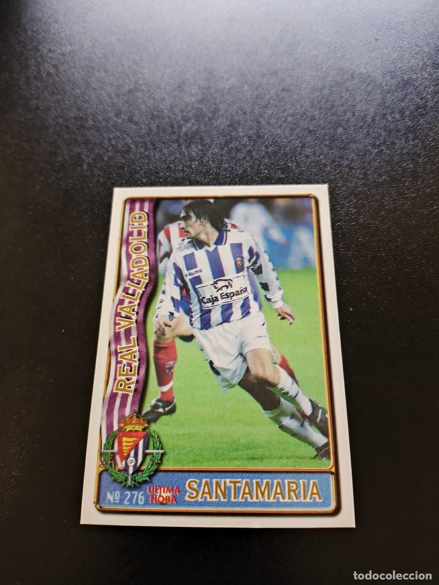 Cromos de F&uacute;tbol: 276 SANTAMARIA VALLADOLID ULTIMA HORA II UH MUNDICROMO LIGA 1996 1997 96 97 NO PANINI ESTE
