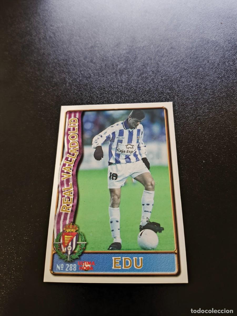 Cromos de F&uacute;tbol: 288 EDU VALLADOLID ULTIMA HORA II UH MUNDICROMO LIGA 1996 1997 96 97 NO PANINI ESTE