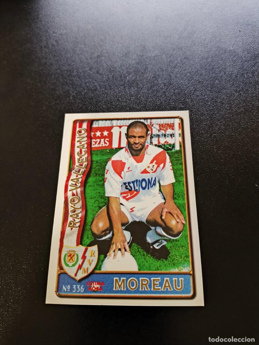 Cromos de F&uacute;tbol: 336 MOREAU RAYO VALLECANO ULTIMA HORA II UH MUNDICROMO LIGA 1996 1997 96 97 NO PANINI ESTE